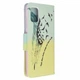 Чохол-книжка Deexe Color Wallet для Samsung Galaxy A51 (А515) - Feather Pattern - зображення 3