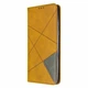 Чехол-книжка с кармашками UniCase Geometric Pattern для Samsung Galaxy A21 (A215) - Brown - изображение 2