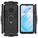 Чехол с подставкой Deexe Hybrid Case для VIVO V17 - Black - изображение 7