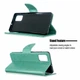 Чехол-книжка с рисунком UniCase Butterfly Pattern для Samsung Galaxy A71 (A715) - Green - изображение 5