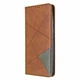 Чехол-книжка с кармашками UniCase Geometric Pattern для Samsung Galaxy A21 (A215) - Coffee - изображение 2