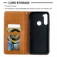 Чехол-книжка с кармашками UniCase Geometric Pattern для Xiaomi Redmi Note 8T - Brown - изображение 7