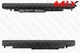 Батарея для HP 250 G6 255 G6 256 G6 258 G6 15-BS 15-BW 15-RA (JC04) 14.8V 2800mAh Тип2 10900000 Original - изображение 1