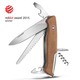 Ніж складний, мультитул Victorinox Rangerwood 55 (130 мм, 10 функцій) Коричневий - зображення 2