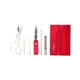 Ніж Victorinox SwissCard Transparent Red (0.7100.T) - зображення 1