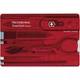 Ніж Victorinox SwissCard Transparent Red (0.7100.T) - зображення 4