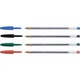 Ручка шариковая Bic Cristal, ассорти, 4шт в блистере (bc8308621) - изображение 1