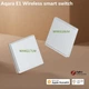 Бездротовий Вимикач 2-клавіші Aqara E1 Wireless Switch Zigbee 3.0 Apple HomeKit (WXKG17LM) - зображення 2