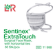 Хирургическая маска Sentinex® ExtraTouch; 50шт./уп. - изображение 3