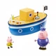 Игровой набор Peppa - МОРСКОЕ ПРИКЛЮЧЕНИЕ (кораблик, 2 фигурки) - изображение 1
