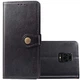 Шкіряний чохол книжка GETMAN Gallant (PU) для Xiaomi Redmi Note 9s / Note 9 Pro / Note 9 Pro Max Чорний - зображення 5