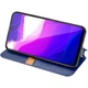 Кожаный чехол-книжка GETMAN Cubic (PU) для Xiaomi Redmi Note 9s / Note 9 Pro / Note 9 Pro Max Синий Без бренда - изображение 3