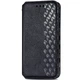 Кожаный чехол-книжка GETMAN Cubic (PU) для Xiaomi Redmi 9C Черный - изображение 1