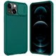 Карбонова накладка Nillkin Camshield (шторка на камеру) для Apple iPhone 13 (6.1") Зелений / Dark Green Без бренду - зображення 6