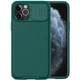 Карбоновая накладка Nillkin Camshield (шторка на камеру) для Apple iPhone 13 Pro Max (6.7") Зеленый / Dark Green - изображение 5