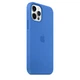 Чохол Silicone Case Full Protective (AA) Apple iPhone 13 Pro (6.1") Синій / Capri Blue Без бренду - зображення 2