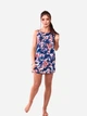 Ночная рубашка BARWA garments 0167 L Роза на синем (21100001673665) - изображение 1