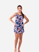 Ночная рубашка BARWA garments 0167 L Роза на синем (21100001673665) - изображение 2