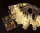 Светодиодная гирлянда прищепки SK Photo Clip String Lights 2.5 м на батарейках Теплый белый свет (gr_018358) - изображение 5