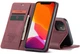 Чехол книжка с магнитом CaseMe на iPhone 11 Wine (20824) - изображение 3