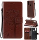 Чехол для Motorola E7 Power (рисунок кот и дерево) Brown (23765-30) - изображение 1