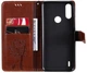 Чехол для Motorola E7 Power (рисунок кот и дерево) Brown (23765-30) - изображение 2