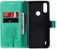 Чохол для Motorola E7 Power (малюнок кіт та дерево) Turquoise (23765-32) - зображення 2