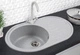 Кухонная мойка гранит VENTOLUX Emilia Gray Granite (2059765957287) - изображение 5