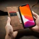 Чохол книжка з магнітом CaseMe на iPhone 11 Brown (11605) - зображення 3