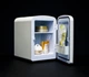 Холодильник для косметики B.FRIDGE з ретро ручкою 4 літри білий - изображение 4
