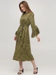 Сукня BEBE PLUS 24493 M (76506M) Хакі - зображення 1