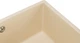 Кухонная мойка гранит GRANADO Under Top Max ivory (3004) с сифоном - изображение 3