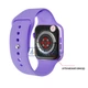 Умные смарт часы Smart Watch HW56 PLUS, голосовой вызов, пульсометр, тонометр, шагомер, оксиметр, режим спорт, прогноз погоды, для мужчин и женщин, пурпурные (000438662) - изображение 3