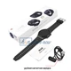 Умные смарт часы Smart Watch M46, голосовой вызов, шагомер, режим спорт, оксиметр, тонометр, пульсометр, для мужчин и женщин, чёрные (000438664) - зображення 4