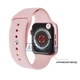 Розумні смарт годинник Smart Watch HW56 PLUS, голосовий виклик, пульсометр, тонометр, крокомір, оксиметром, режим спорт, прогноз погоди, для жінок, рожеві (000438663) - зображення 3