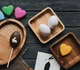 Дерев'яне блюдце для подачі блюд з дуба квадратної форми Woodstuff 12x12 см Коричнева (wds_0006) - зображення 5