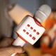 Караоке Мікрофон Bluetooth MOXOM MX-SK16 білий - зображення 1