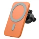 Магнитный автодержатель с беспроводной зарядкой MagSafe X15 (ORANGE) - изображение 1