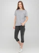 Капрі однотонні графітові кежуали Vero Moda 314135007 S (90498S) Чорний - зображення 1