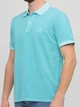 Футболка-поло для мужчин Gant 2052028 XL (89918XL) Бирюзовый - изображение 3