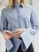 Рубашка Vero Moda 317305503 M (91251M) Голубой - изображение 5