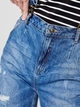 Джинсы с потертостями Vero Moda 317349505 M (90517M) Синий - изображение 4
