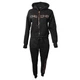 Спортивный костюм bebe с логотипом BEBE SPORT, черный, BB1226A, размер S. - изображение 1