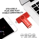 Флешка Jaster 64Gb Red OTG Micro USB Flash Drive - изображение 4