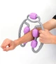 Антицелюлітний роликовий великий масажер Anti Cellulite Massage Сірий (15511NGM05382) CLS55 - зображення 3