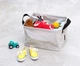Корзина для белья Brabantia CLOTHES PEG BAG складная 35 л Светло-серая (105685) - изображение 4