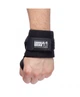 Кистьові бинти Gorilla Wear Wrist Wraps BASIC one size Чорні (9910690100) - зображення 5