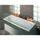 Ванна чугунная металлическая прямоугольная ROCA CONTINENTAL 160см x 70см оборачиваемая + сифон Simplex для ванны A21291200R+311537 - изображение 5