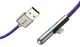 Кабель Baseus Iridescent Lamp Mobile Game Cable USB For iP 2.4A 1m Purple - изображение 3