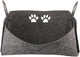 Legowisko z poduszką dla psów i kotów FX Home Flam 48x26x33 cm Grey (2820000014320) - obraz 5